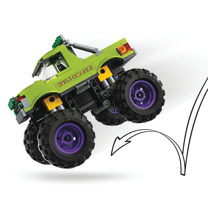 LEGO Marvel The Hulk Truck vs. Thanos, , large