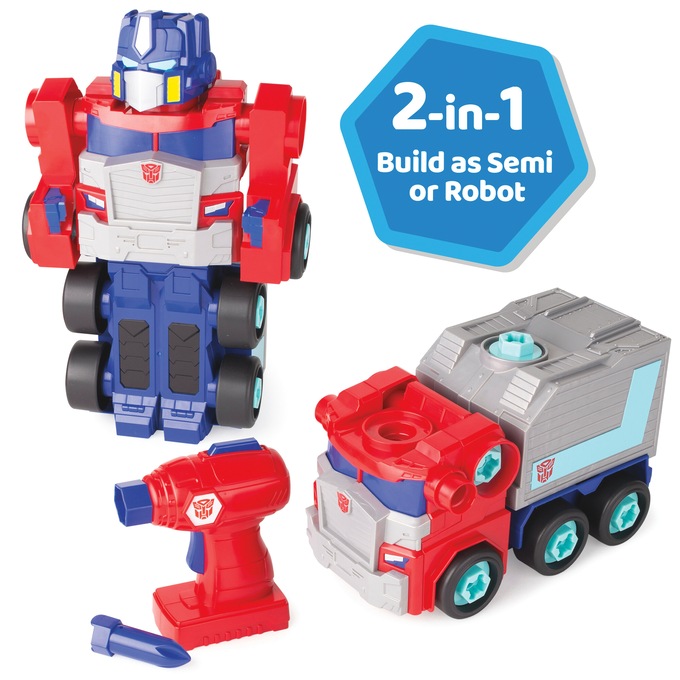 Optimus Prime Build-A-Buddy, , large