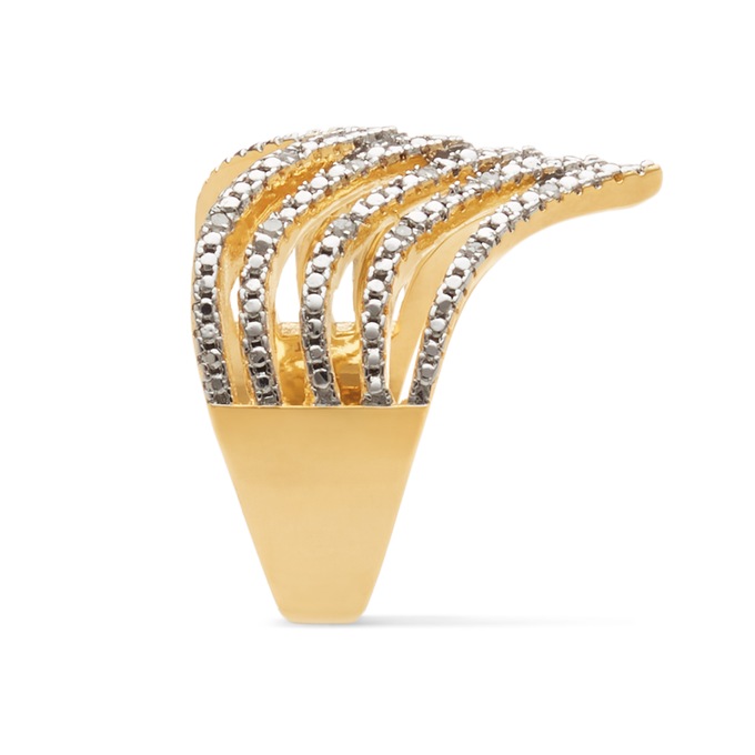 Diamond V Ring, , large