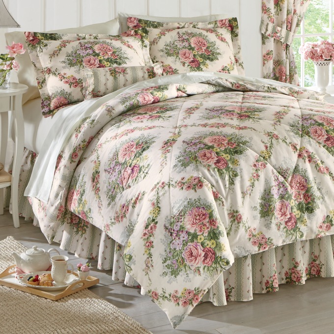 Cottage Rose Neckroll, , large