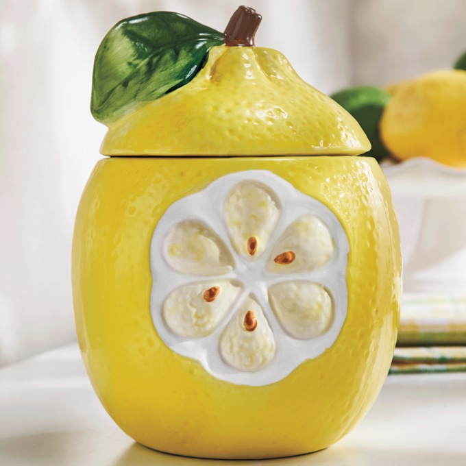 Lemon Treat Jar, , large