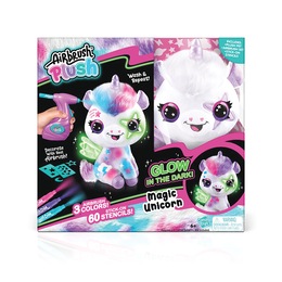 Airbrush Plush Unicorn, , large