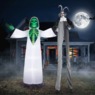 12' Giant Scary Inflatable, White, large