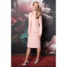 Metal-Stud Jacket Dress with 4-Way Stretch, , large