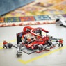 LEGO City F1 Pit Stop & Pit Crew with Ferrari Car, Red, large