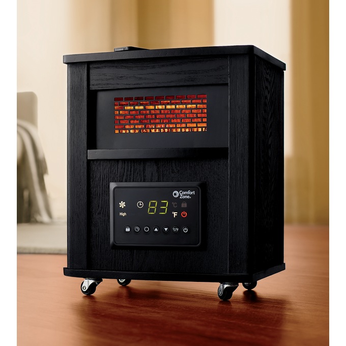 Comfort Zone Deluxe Infrared Cabinet Heater Seventh Avenue
