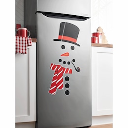 13-Piece Snowman Refrigerator Magnets Set, , large
