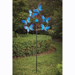 Butterfly Solar Spinner, , large
