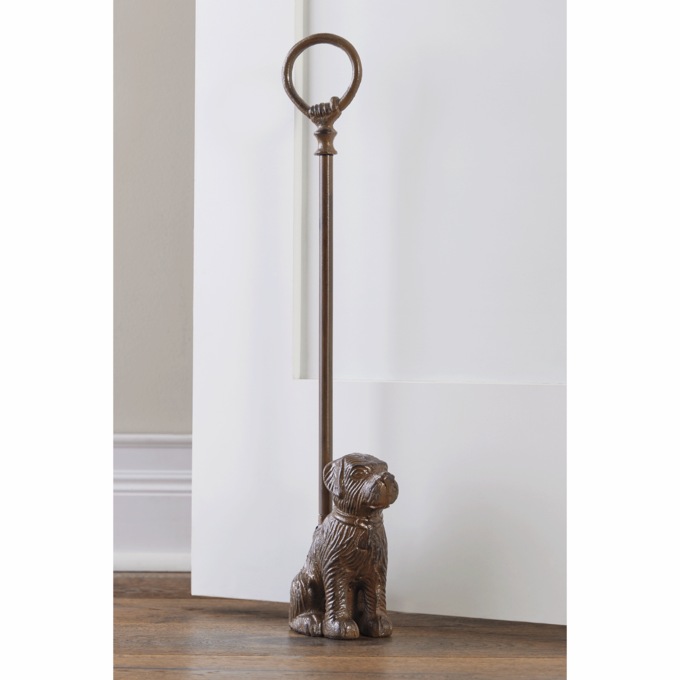 Cast Iron Pet Door Stop, , large