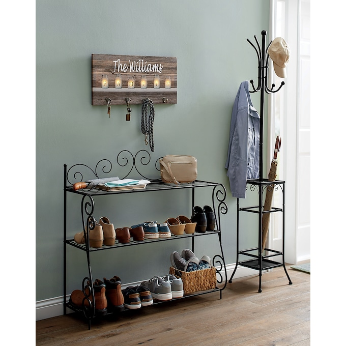 Scroll Shoe Rack, , large