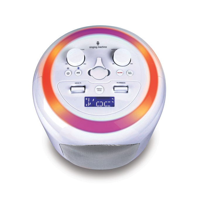 Singing Machine Wireless Pedestal Karaoke System & Bluetooth Speaker, , large