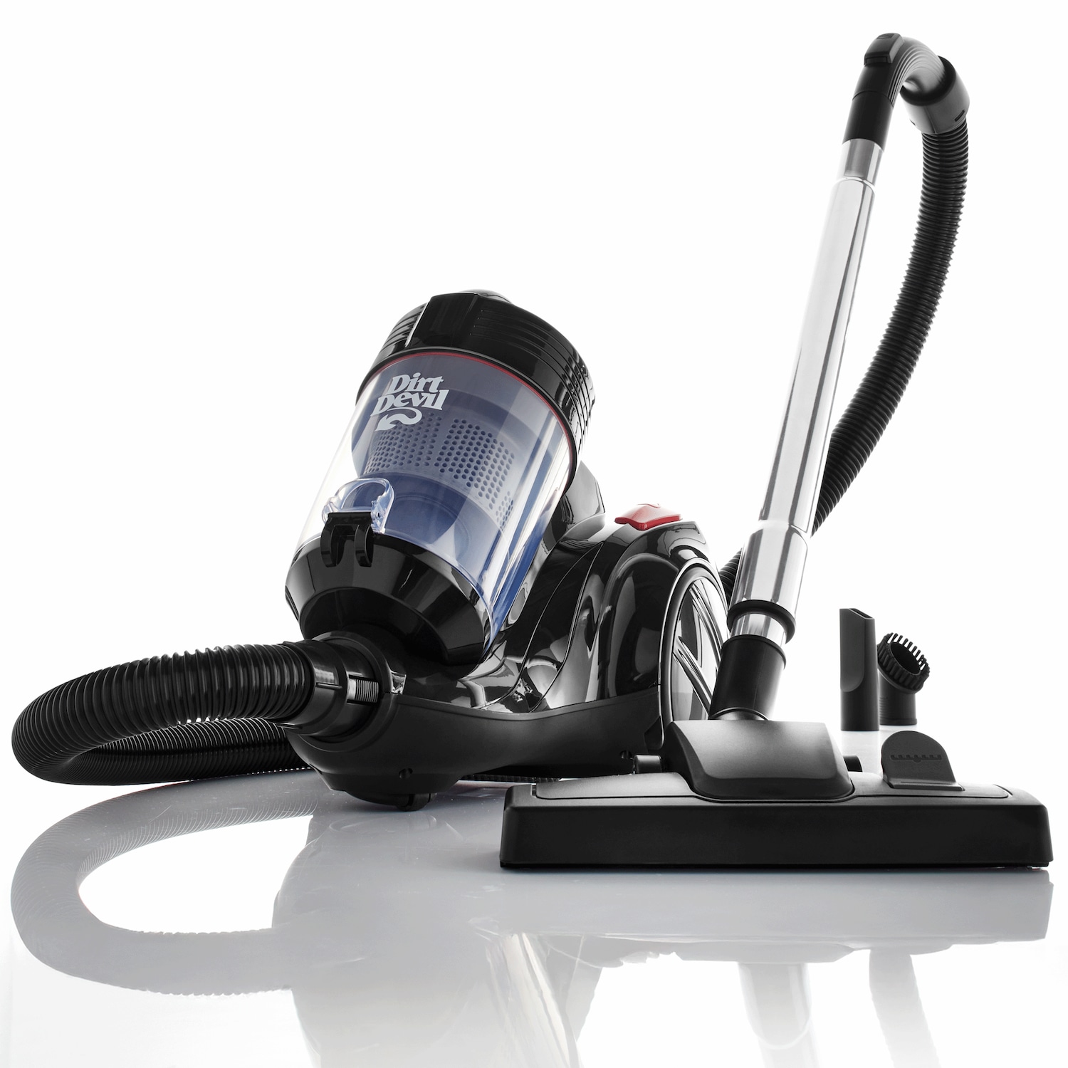 Dirt Devil Bagless Canister Vacuum with HEPA Filter, Lightweight