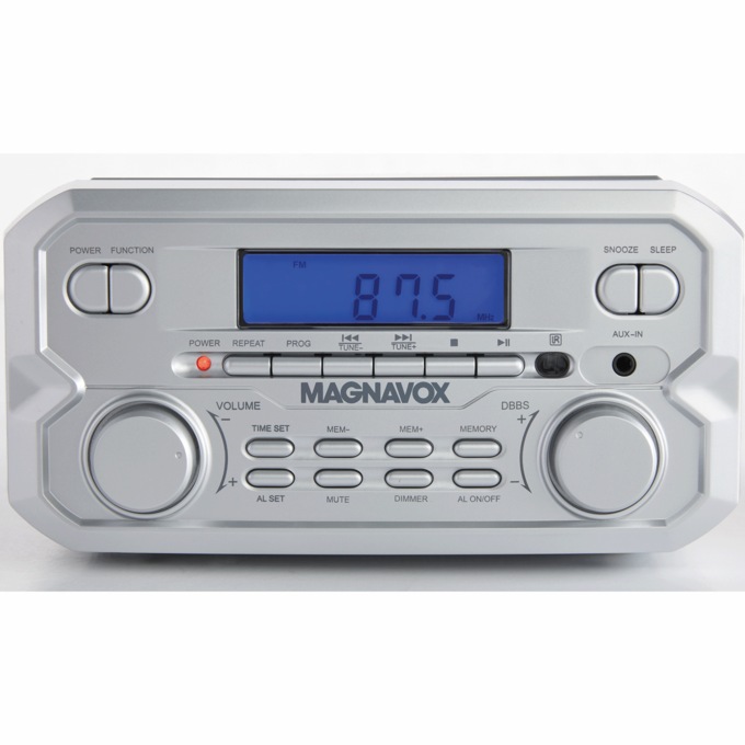 Magnavox 3-Piece Shelf System with CD, Bluetooth & FM Radio, , large