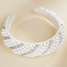 Faux-Pearl and Rhinestone Headband, , large