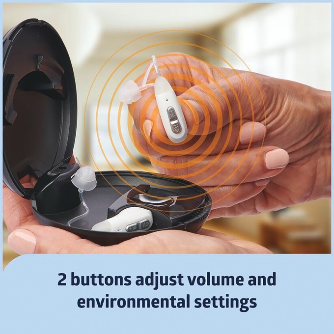 Bluetooth Rechargeable Hearing Aids, , large