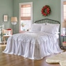 Adeline Skirted Chenille Bedspread, , large