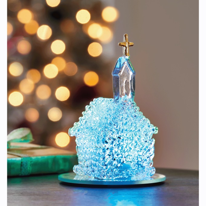 Lit Glass Church Fig, , large