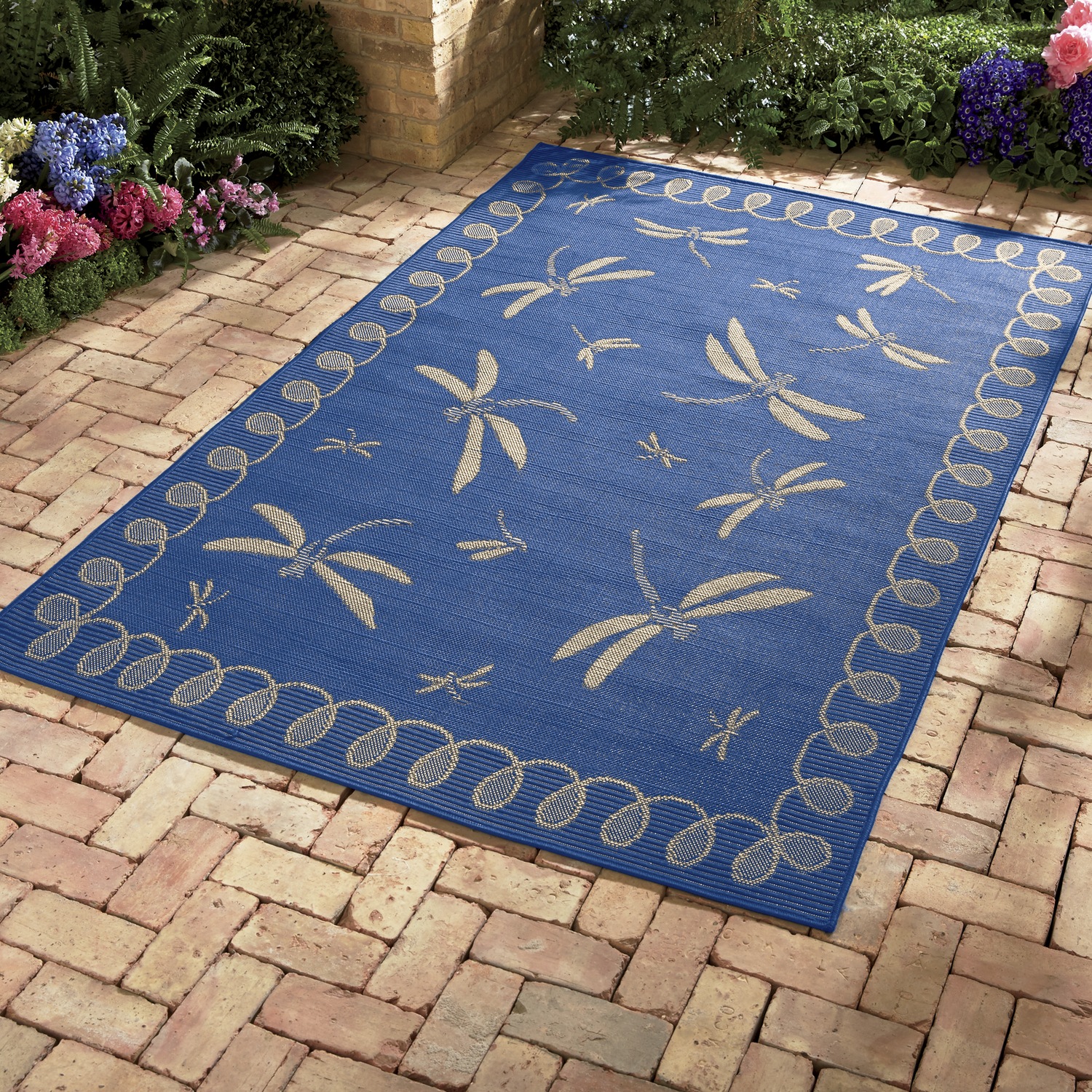 Dragonfly Indoor/Outdoor Rug Seventh Avenue