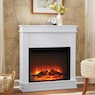 Harbor Electric Fireplace with Mantel, , large