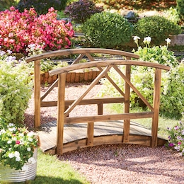 Rustic Garden Bridge, , large