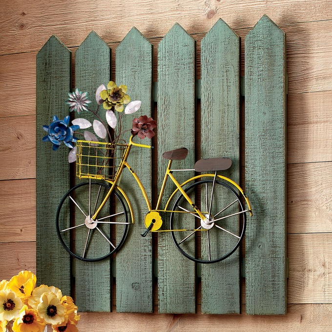 Yellow Bicycle Wall Art, , large