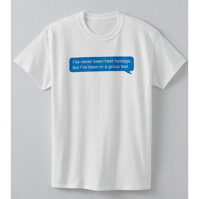 Hostage Group Text T-Shirt, , large