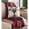 Novelty Plush Throw and Pillow Set, , large