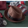 Stacy Adams Highlands Wool Fedora, , large