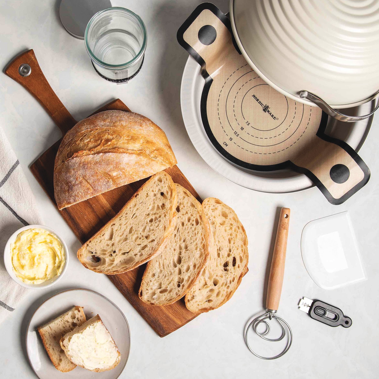Nordic Ware Simply Sourdough Complete Bread Baking Kit | Seventh