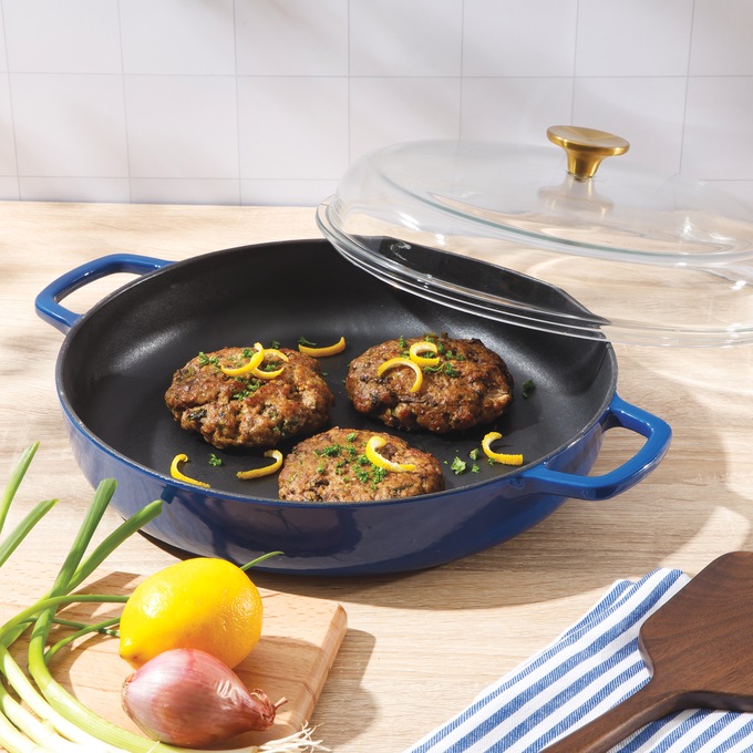 Sur La Table Supper Club 3.75-qt. Enameled Cast Iron Everyday Pan, , large