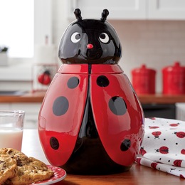 Ladybug Cookie Jar, , large