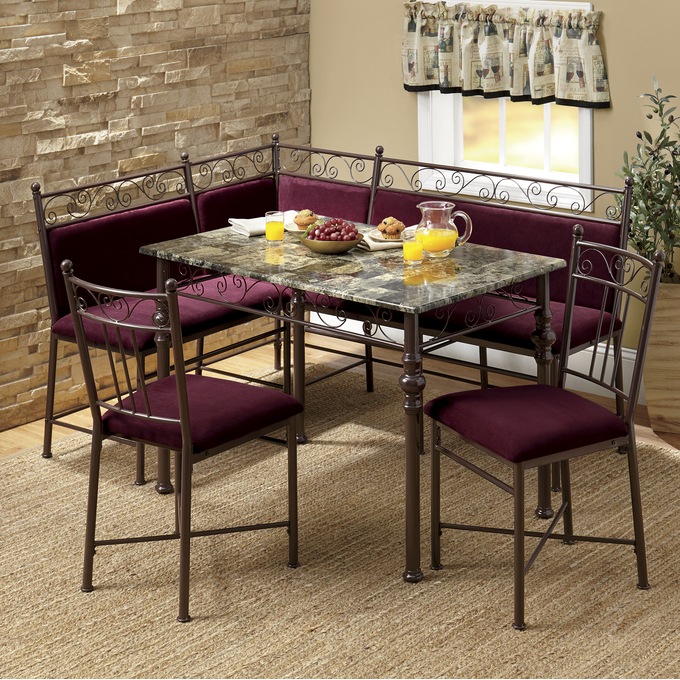 Cumberland Dining Nook And Chairs Seventh Avenue