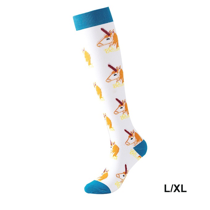 3-Pack Animal Compression Socks, , large