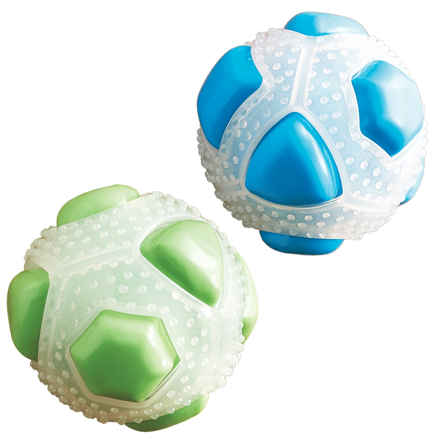 Set of 2 GlowInTheDark Pet Balls Seventh Avenue