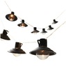 Farmhouse Solar String Light - 10 LED Outdoor Lanterns, , large