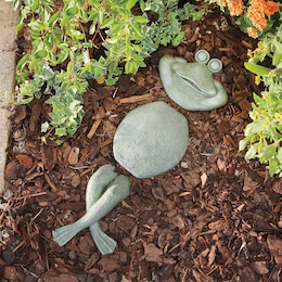 Frog Garden Stones, , large
