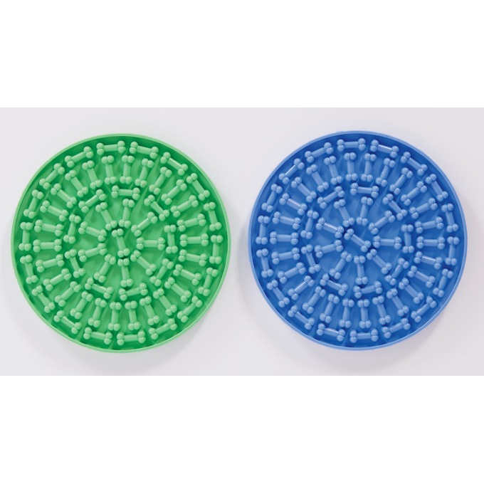 Set of 2 Non-slip Treat Mats with Suction Cup, , large