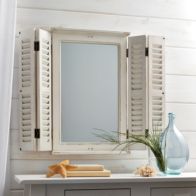Shutter Wall Mirror, , large