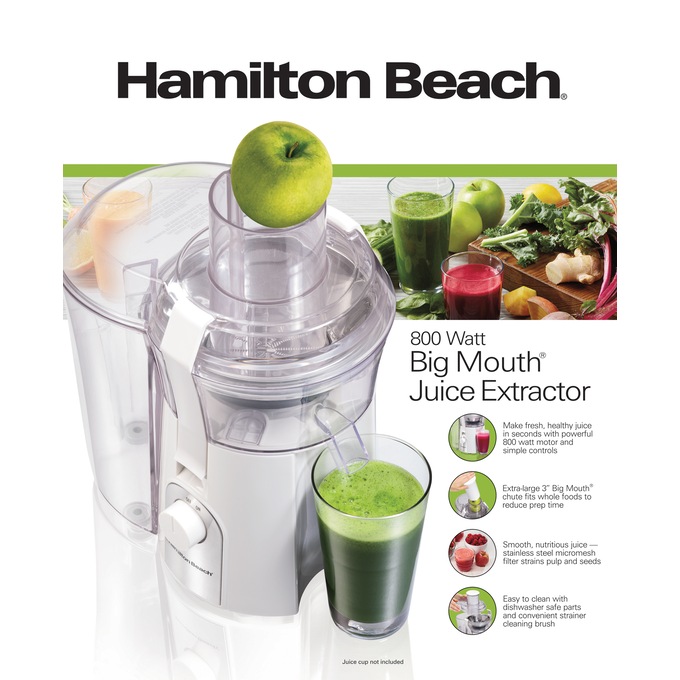 Hamilton Beach Big Mouth Juice Extractor, , large