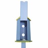 28" Bright Pedestal Birdhouse, , large