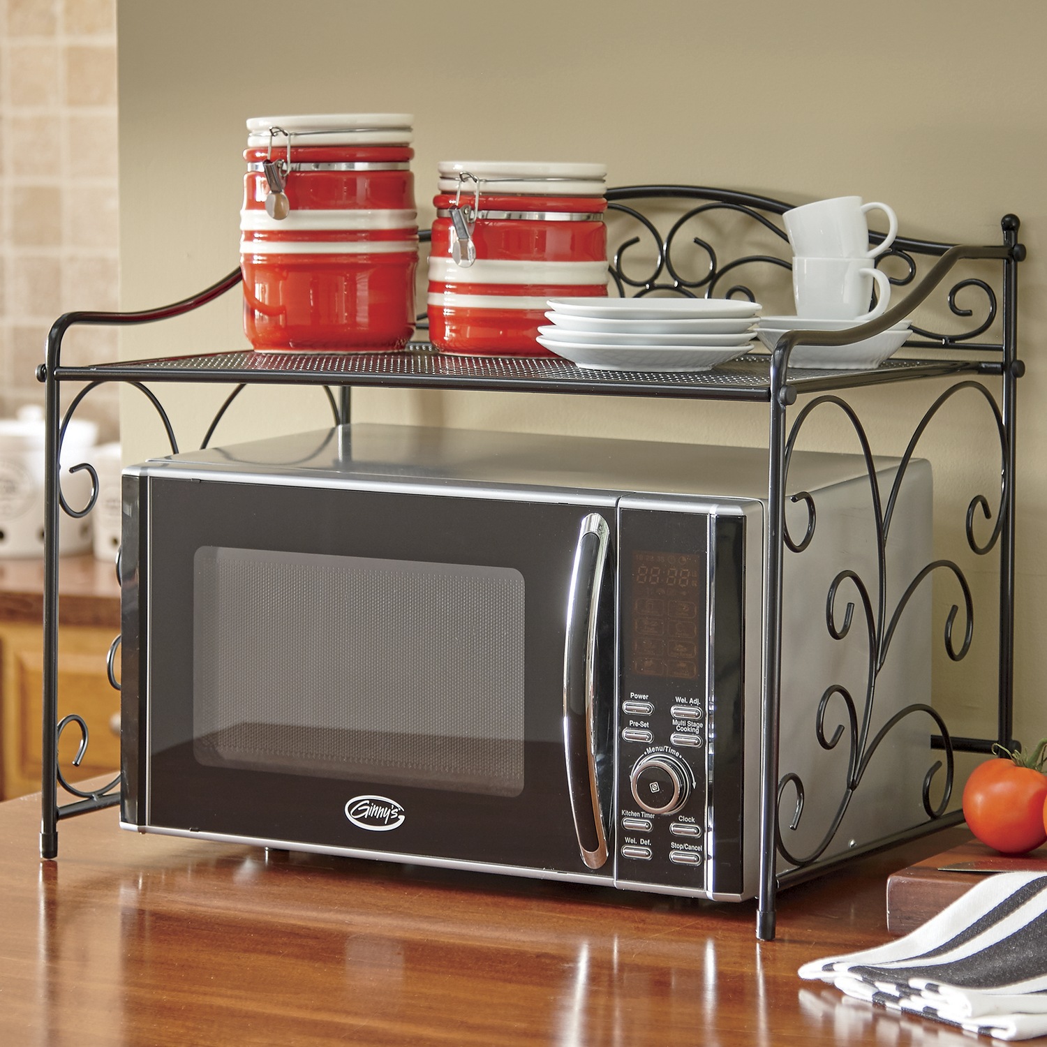 Scroll Microwave Shelf Seventh Avenue