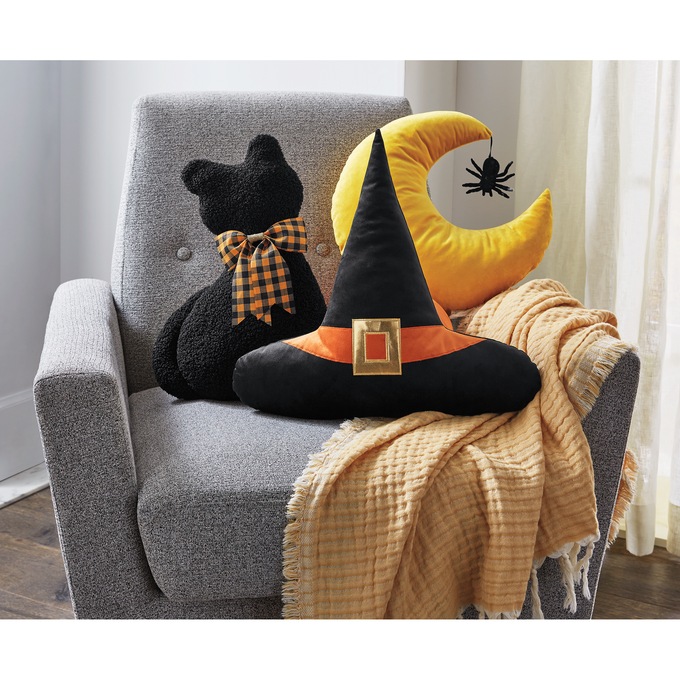 Halloween-Shaped Pillow, , large