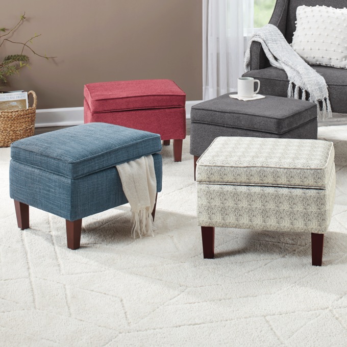 Charlotte Storage Ottoman, , large