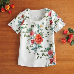 Pretty Garden Top, , large
