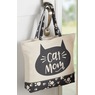 Dog Mom or Cat Mom Tote Bag, , large