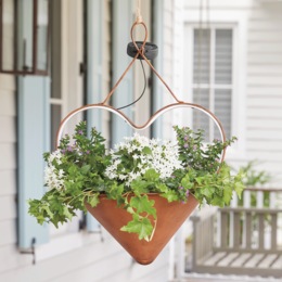 Heart Shaped Solar Plant Pot, , large