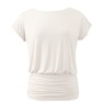 Bateau Neck Ruched Top, , large