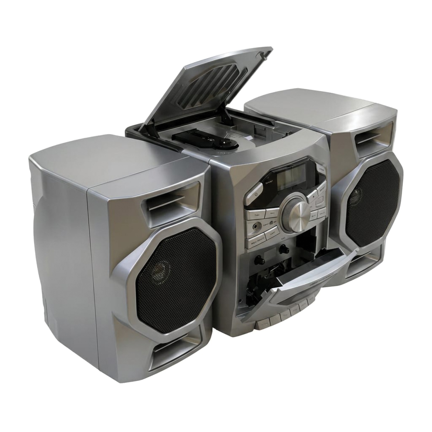 Emerson Portable CD/Cassette Stereo Boom Box | Seventh Avenue