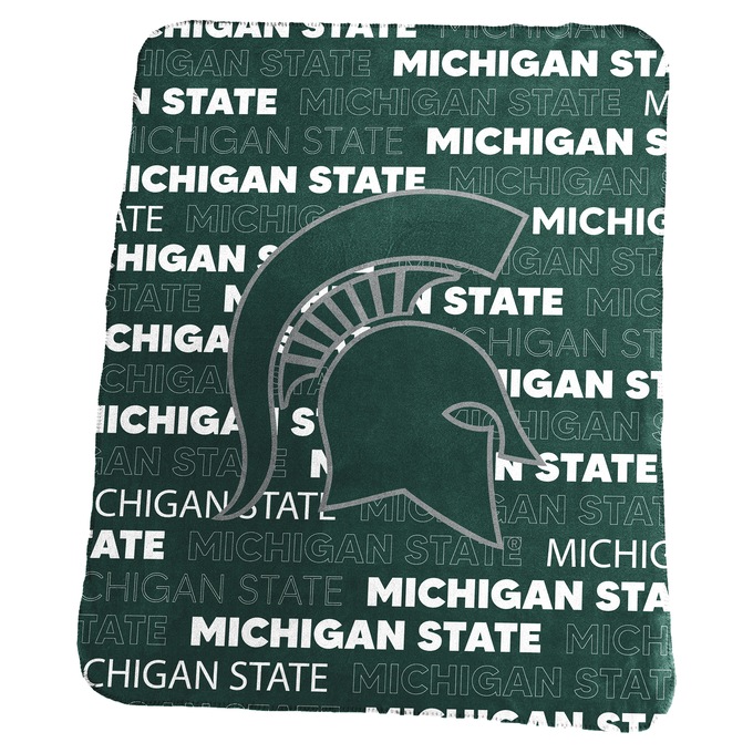 NCAA Classic Plush Throw, , large