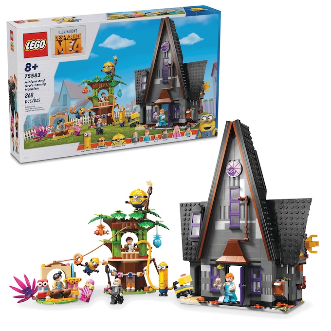 LEGO Minions and Gru's Family Mansion, , large